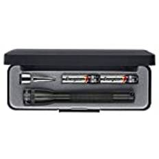 Mini Maglite AAA 2 Cell LED ficklampa låda – svart