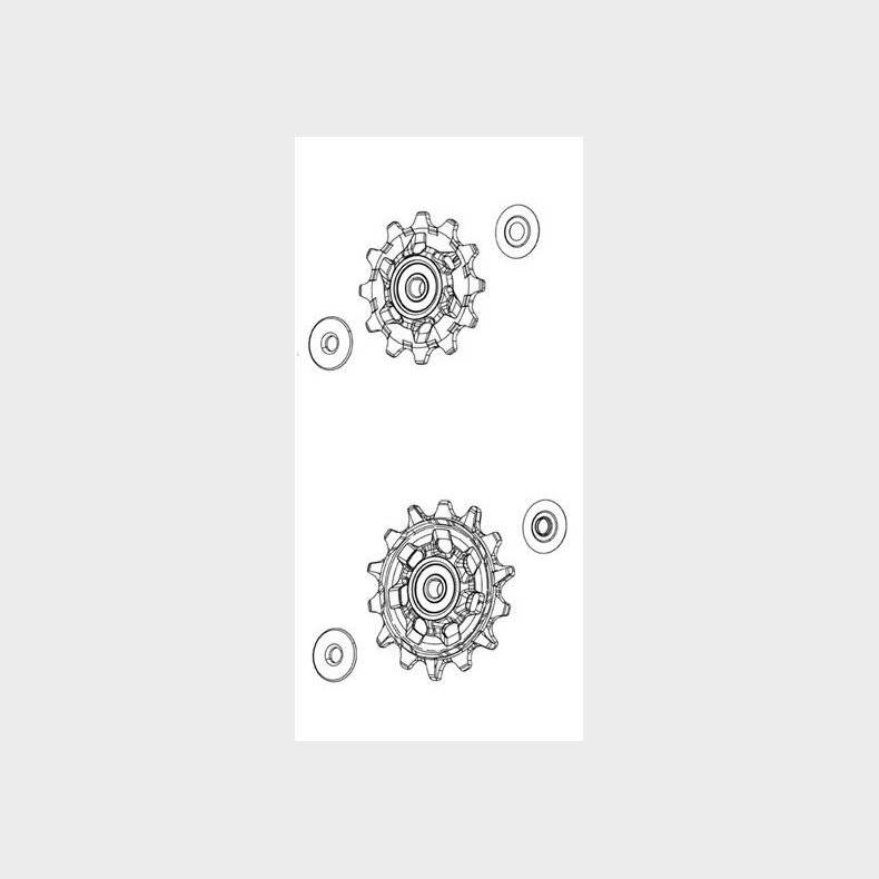 SRAM Pulleyhjul 12 gear GX Eagle AXS