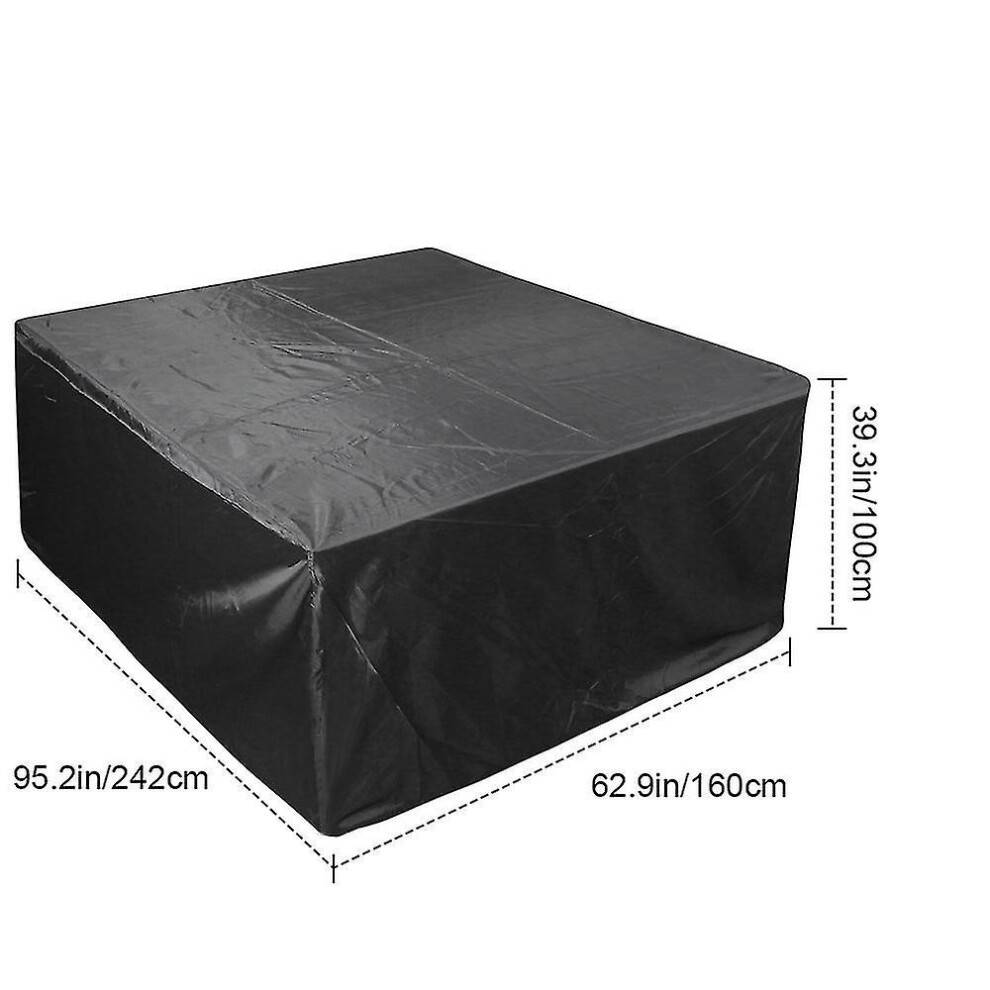 242*162*100cm Patio Furniture Covers, Outdoor Furniture Covers Made Of 210d