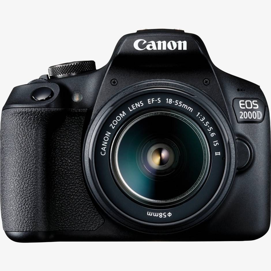 Canon EOS 2000D kamera + EF-S 18-55mm IS II objektiv