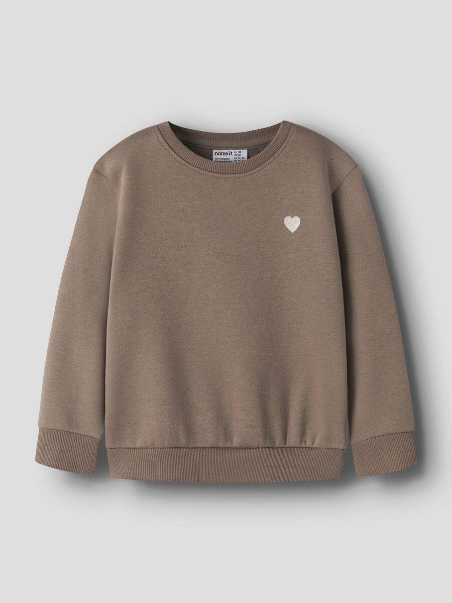 Normal Passform Sweatshirt - Brun - 116