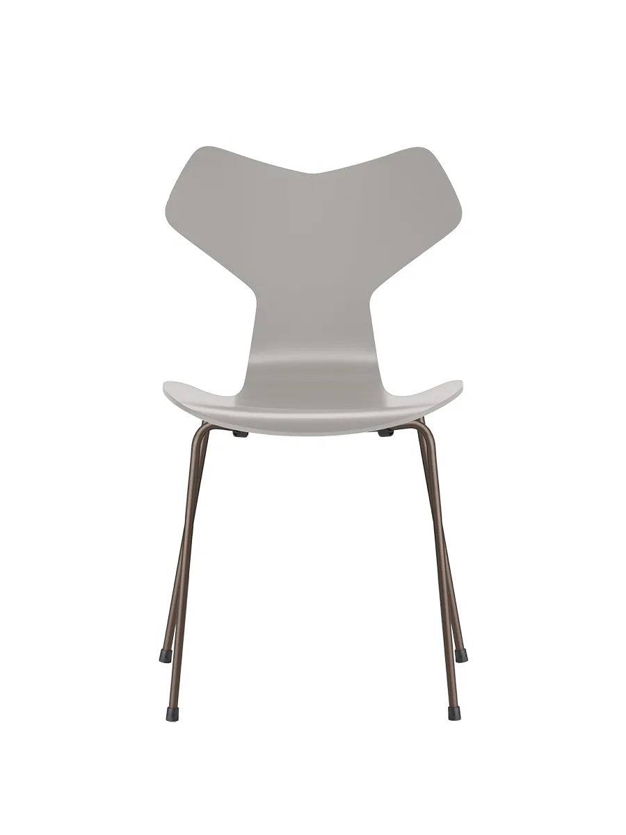 3130 Grand Prix stol lakeret af Arne Jacobsen Nine Grey / Brown Bronze - Jacobsen Plus
