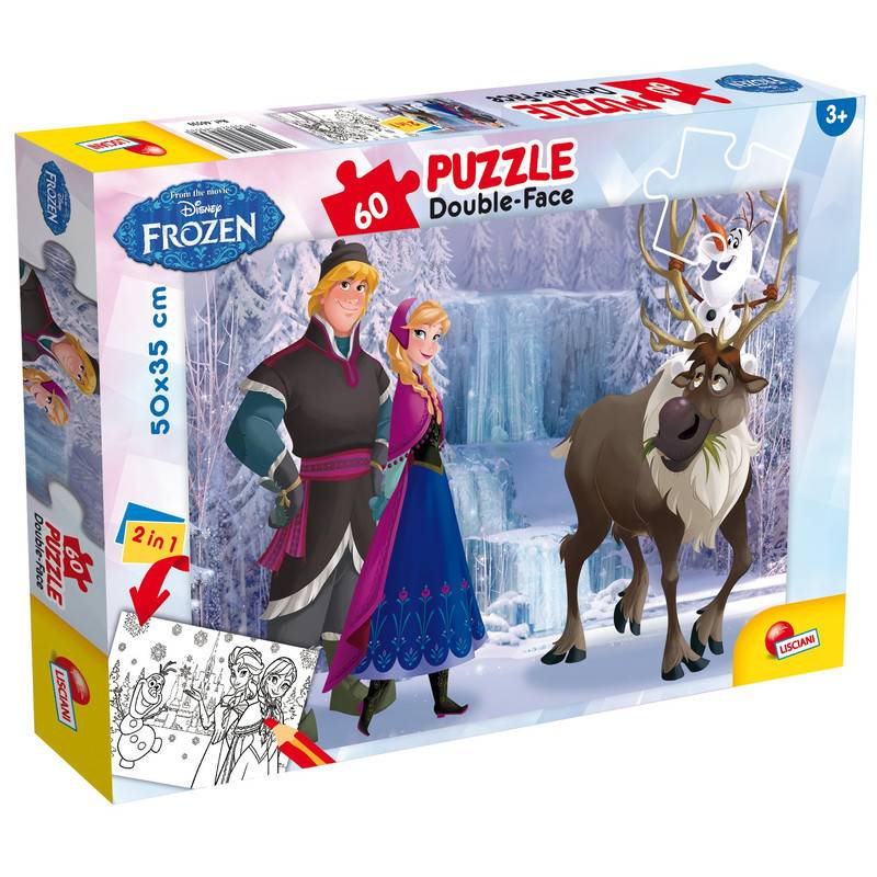 PUZZLE DF PLUS 60 FROZEN THE ICELAND