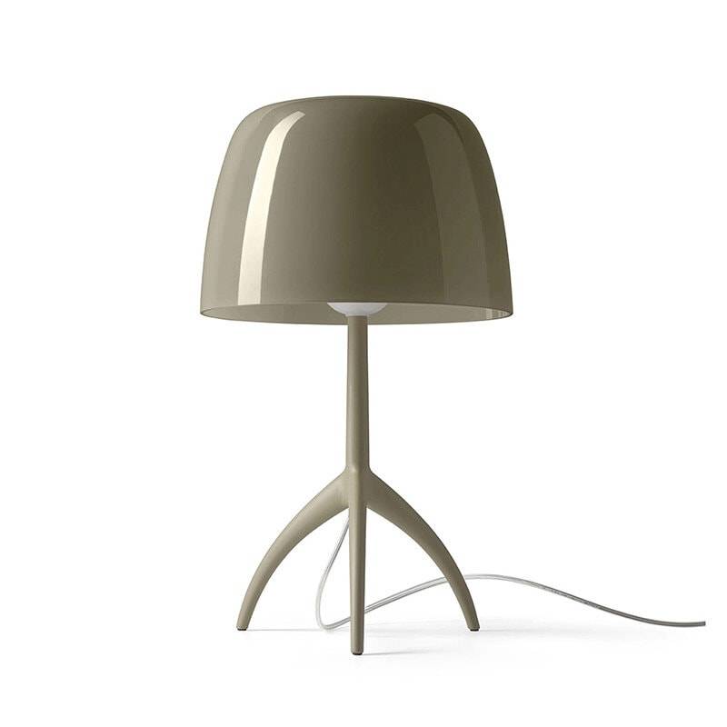 Foscarini Lumiere nuances grande bordslampa med dimmer creta