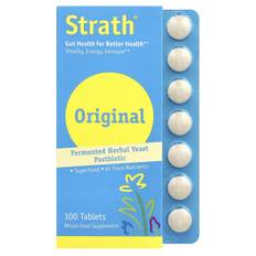 Bio-Strath, Fermented Herb Yeast Postbiotic, 100 Tablets