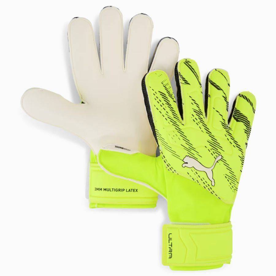 PUMA Målvaktshandske Ultra Match Protect RC Unleashed - Gul/PUMA Svart - ['Gul'] (9)