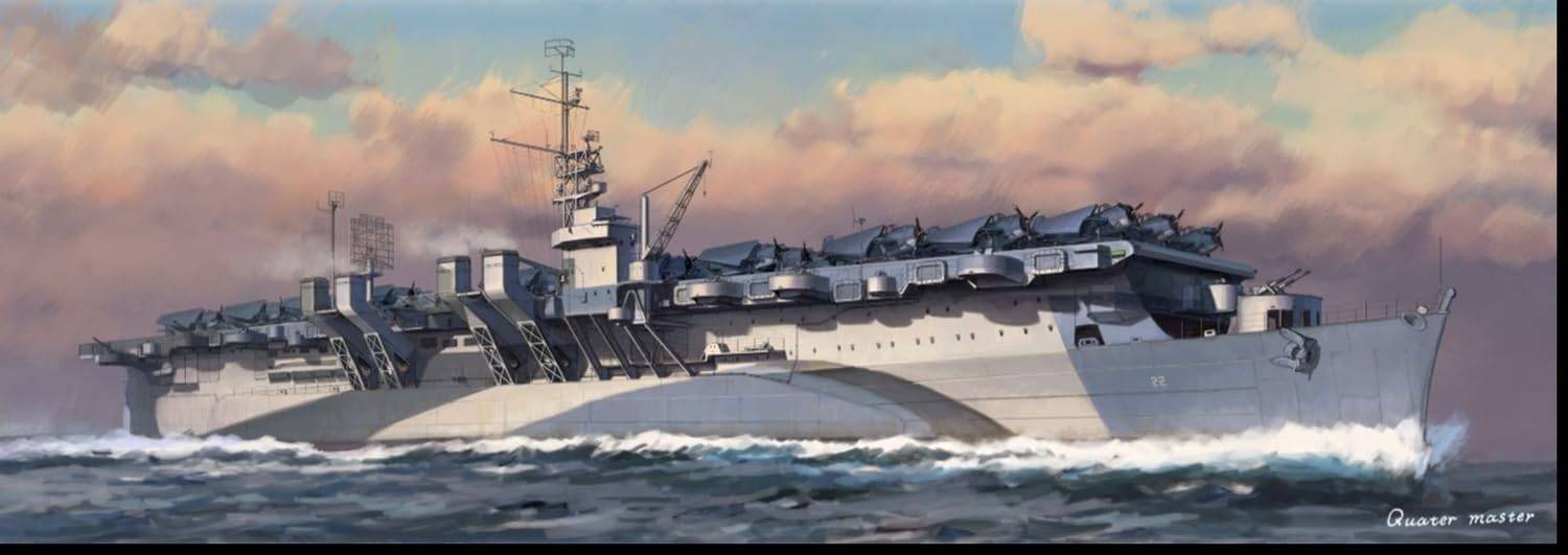Vee Hobby USS Independence Deluxe Edition Plastic Model Ship VEEE57024 1/700 CVL-22
