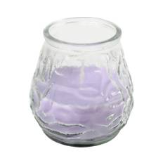 Doftljus Citronella Ø9x10cm lila