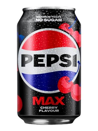 Pepsi Max Cherry 24x0,33L dåse