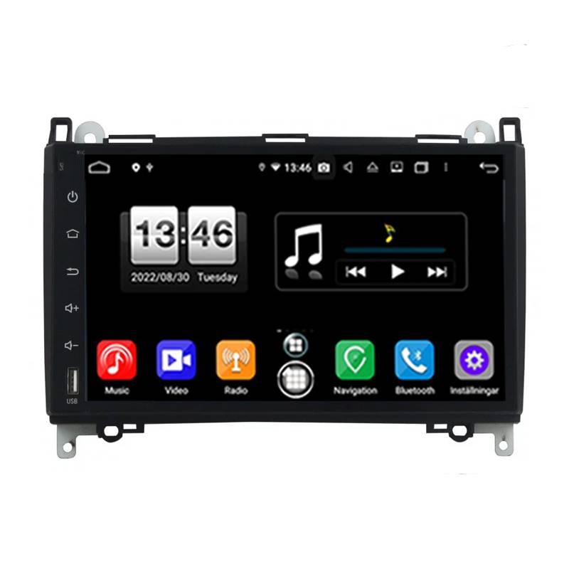 Mercedes Vito Viano Sprinter VW Crafter Android bilstereo Navigation