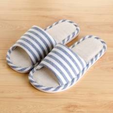 Höstenkla unisex tofflor hotellresor spa bärbara tofflor hem inomhus tofflor bomullstyg 9.25 - Db / 42