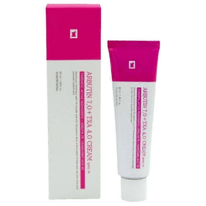 Arbutin 7% Tranexamsyra 4% Kräm 50ml Uppljusande K-Beauty 2025