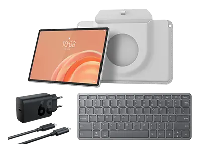 Lenovo Tab Plus Gen 2 Complete Bundle 8GB 256GB MediaTek Dimensity 7400-processor 2,60 GHz , Android 16 eller senare, 256 GB UFS 3.1