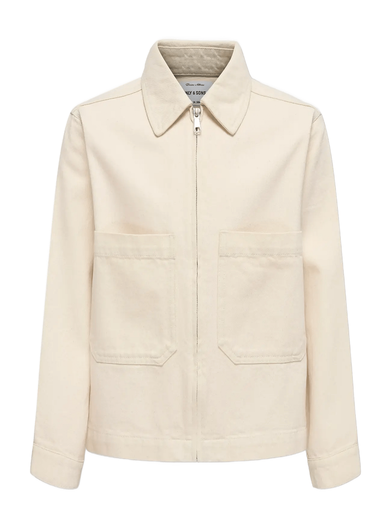 ONLY & SONS Osjcassel Box 8481 Pim Dnm Jacket Za - Cream - 164