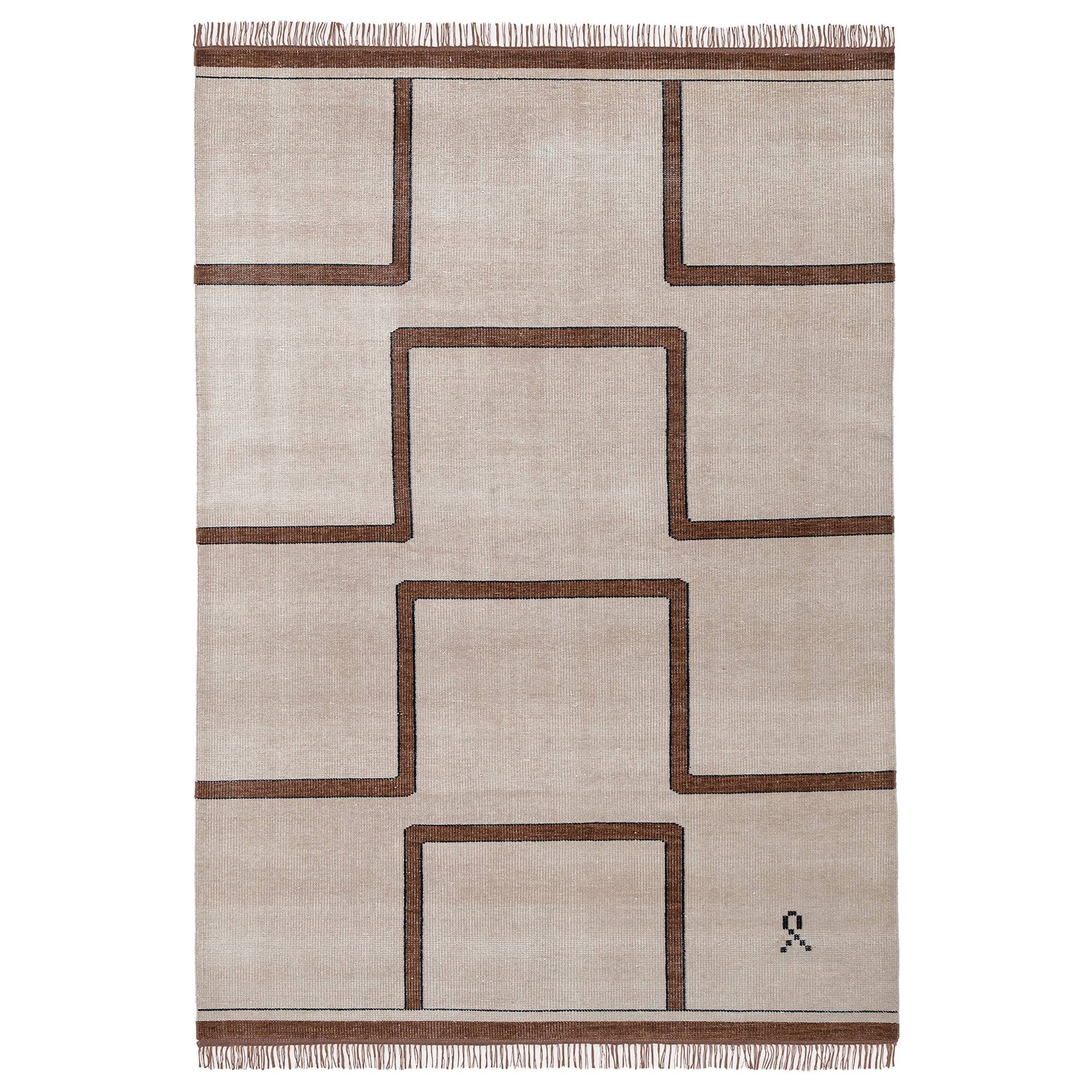 Nordic Knots - Elder 03 Terracotta Sample