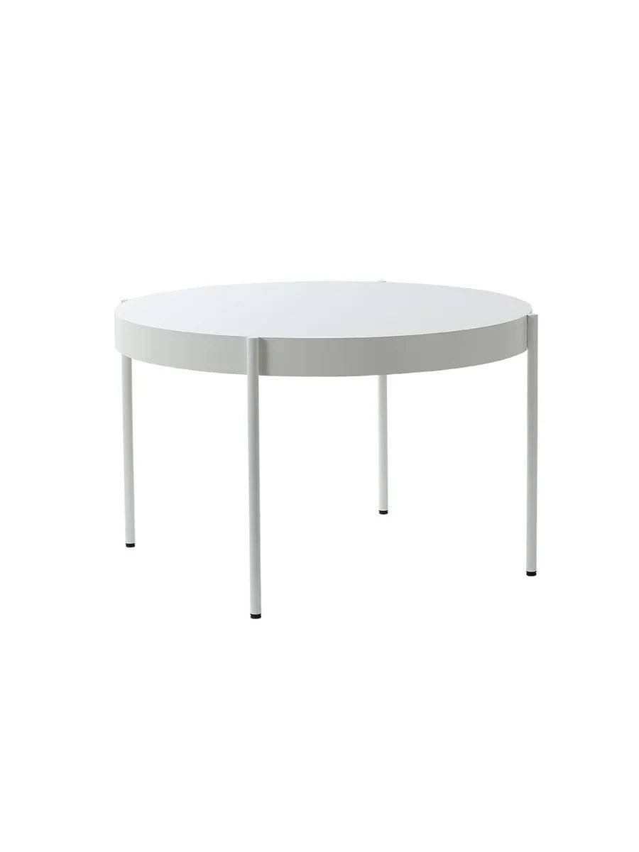 Serie 430 bord, hvid af Verner Panton Ø120 cm - Jacobsen Plus