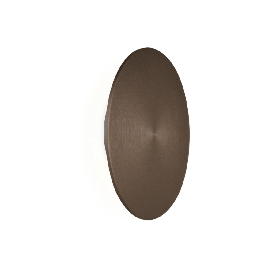 Miles LED væglampe Wever & Ducré - Bronze / Model 3.0 Round / 3000K/kold hvid