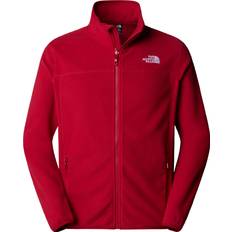 The North Face Men's 100 Glacier Full-Zip Fleece Garnet Red, L