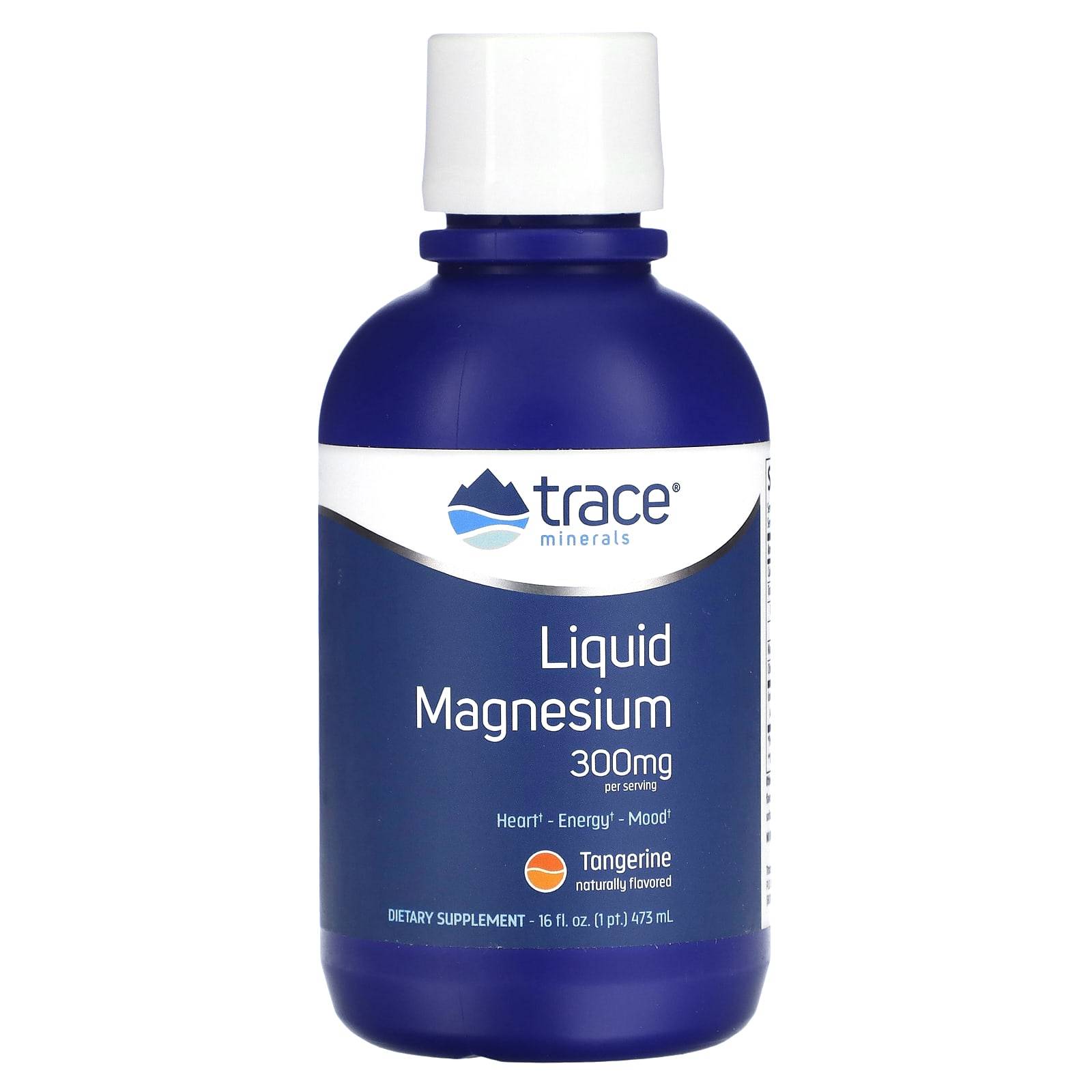 Flytande Magnesium, Mandarin Smak, 300Mg, 473Ml(16 fl oz)