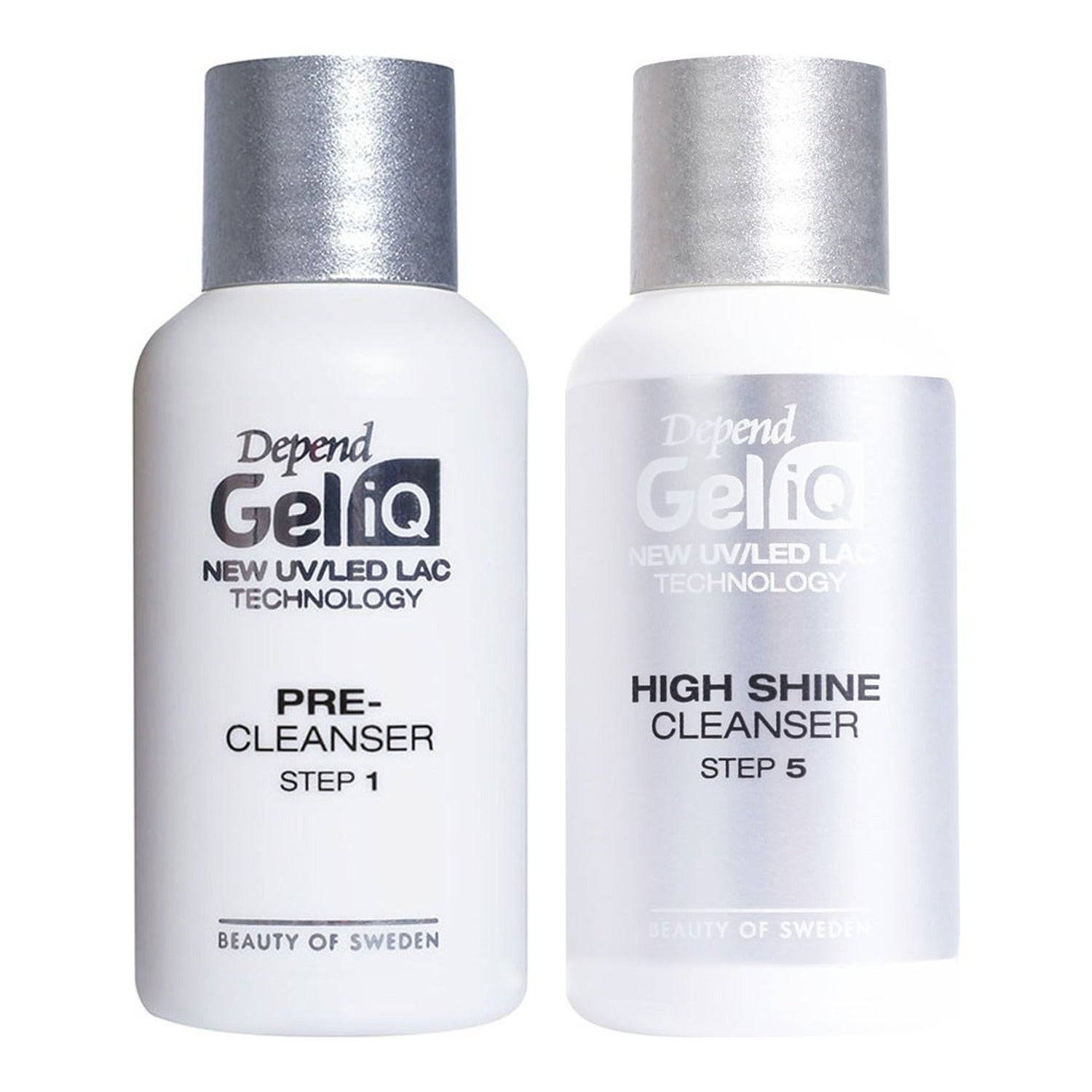 Depend Gel IQ Pre-Cleanser & High Shine Cleanser Kit