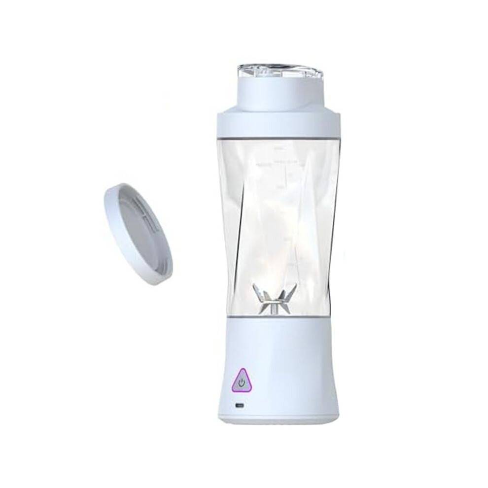 Portable Blender 700ML Travel Personal Size Blender for Juice Shakes Fruit Juice Mixer USB Rechargeable White