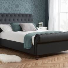 Olivia's Caspian Bed in Charcoal - Double