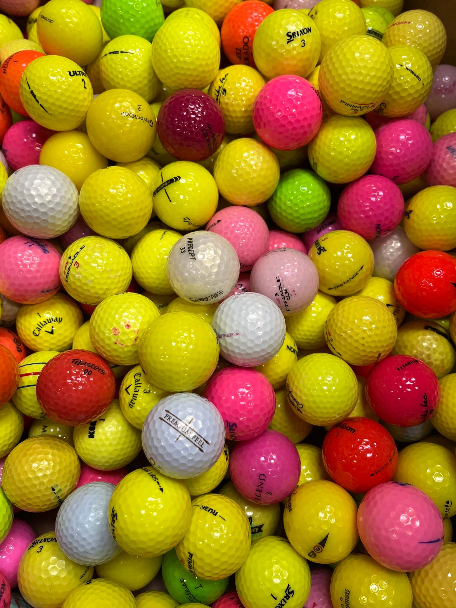 Golfboksen Mix Premium Kvalitet Farvede Søbold.