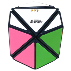 Calvin's Puzzle Junior Hexagonal Prism V2 Black (Tiled Version)