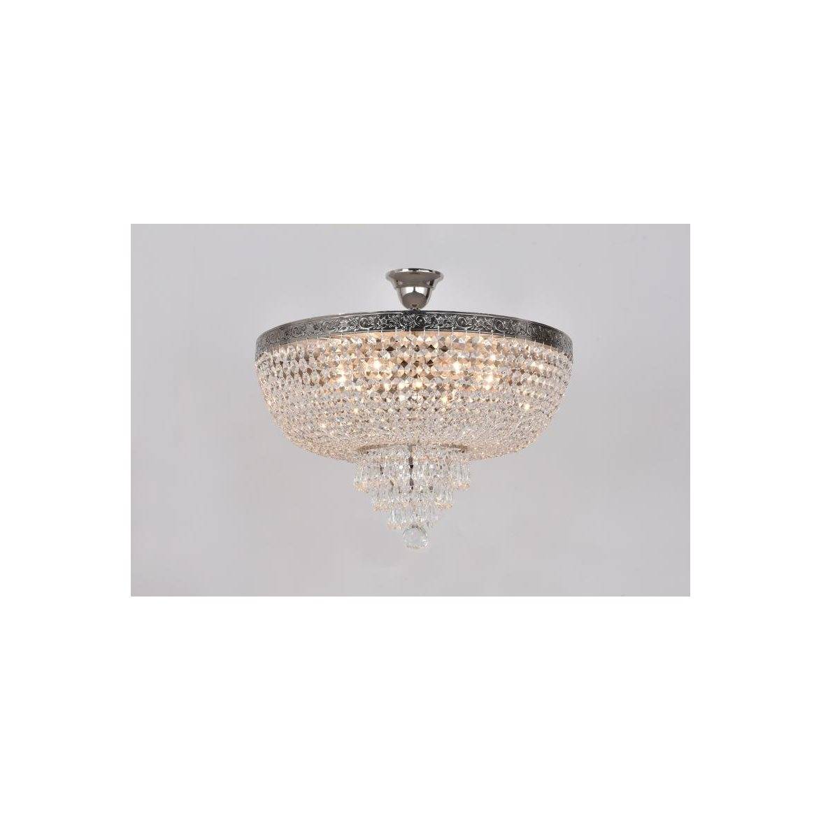 Norrsken Design Plafond Queen Nickel 50cm