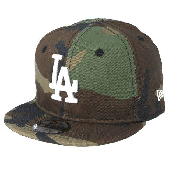 New Era - MLB Camo snapback Keps - Kids Los Angeles Dodgers Inf League Essential 940 Camo Adjustable @ Hatstore