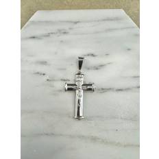 18K Vitguld Kors - HBG034 ( Begagnad )
