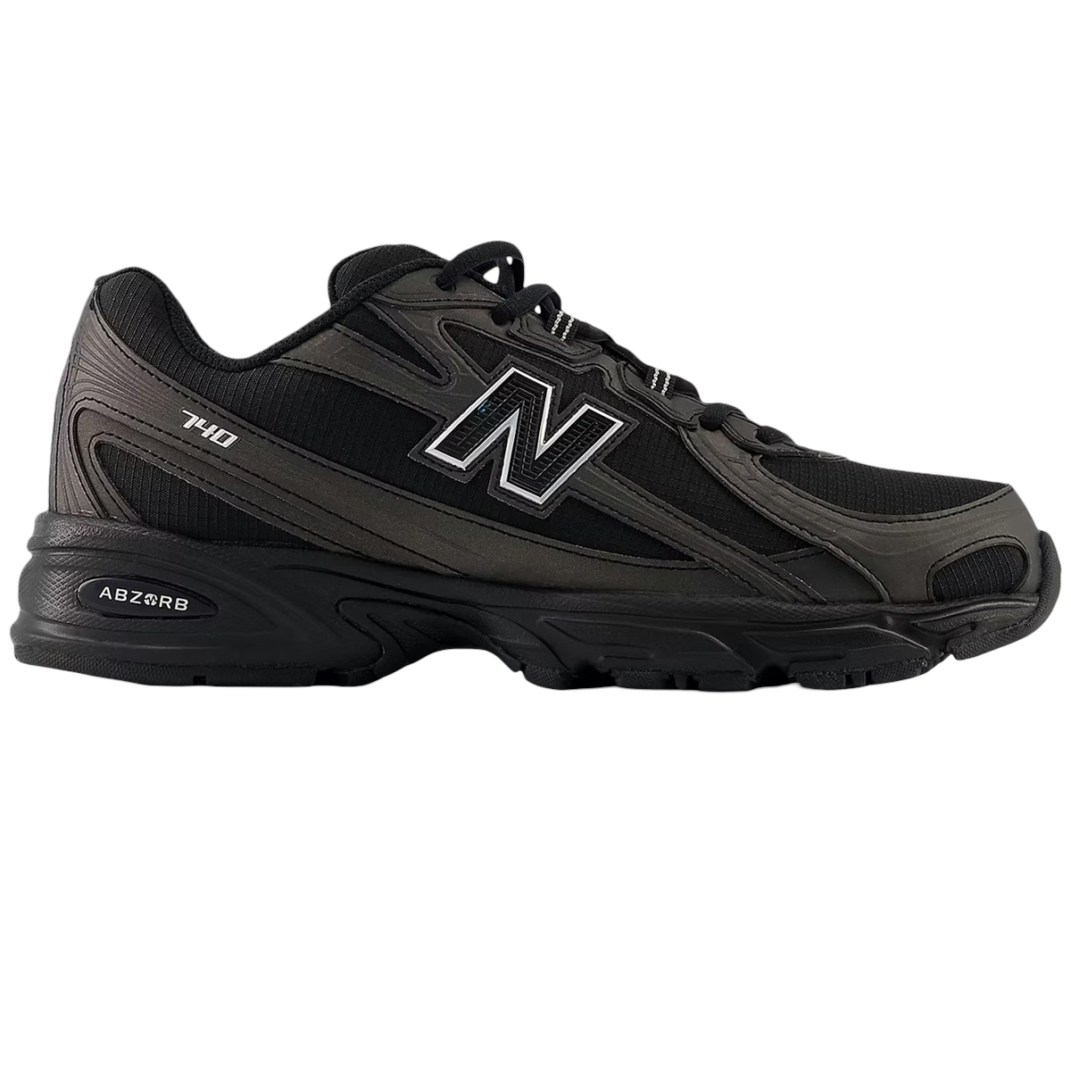 New Balance 740 Black Silver Metallic - 37,5