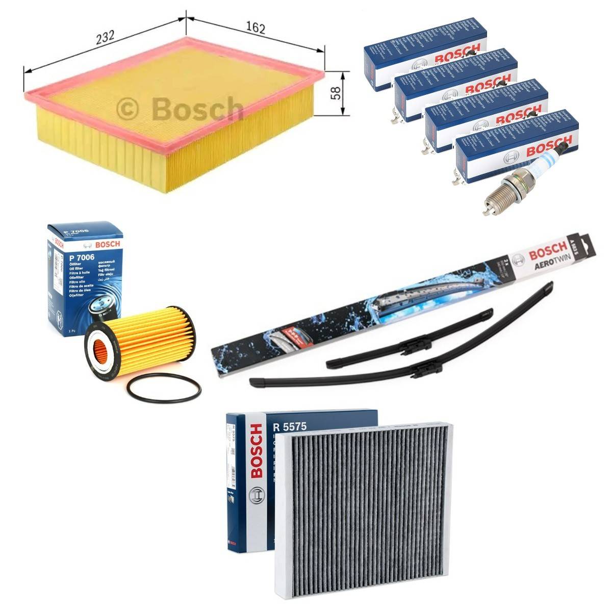 BOSCH BSH4682SK042 Delesæt, inspektion