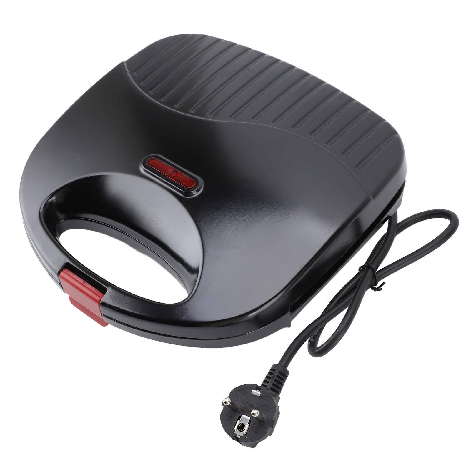 750W Elektrisk Paninipress Aluminium Dubbelsidig Nonstick-platta Paninipress Smörgåsgrill L(for 6.5-9kg)