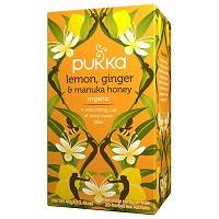 Pukka Te Lemon/Ginger/Manuka 20 påsar