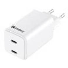 SANDBERG AC Charger Dual USB-C PD65W EU