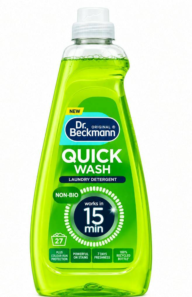 Dr. Beckmann Quick Wash Laundry Detergent Non-Bio 810 ml