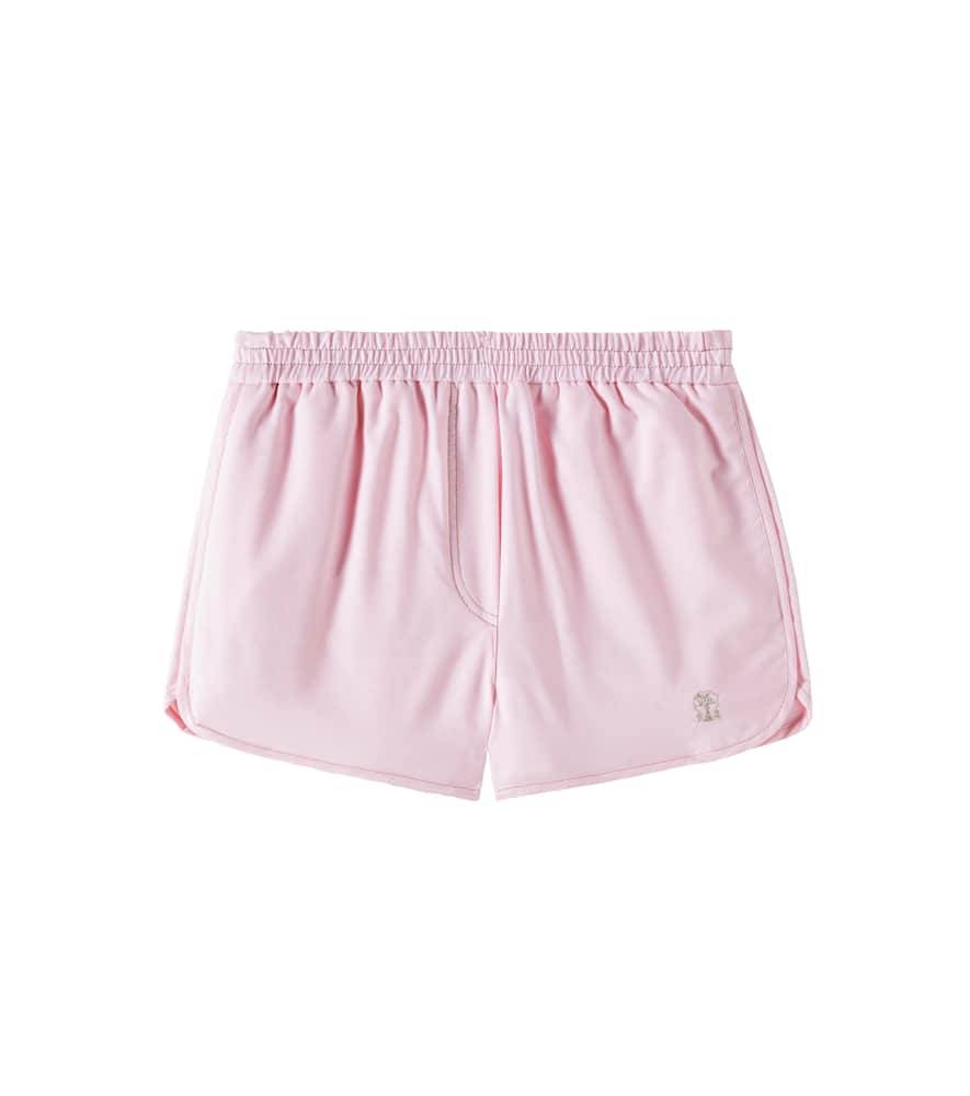 Brunello Cucinelli Kids Cotton Bermuda shorts
