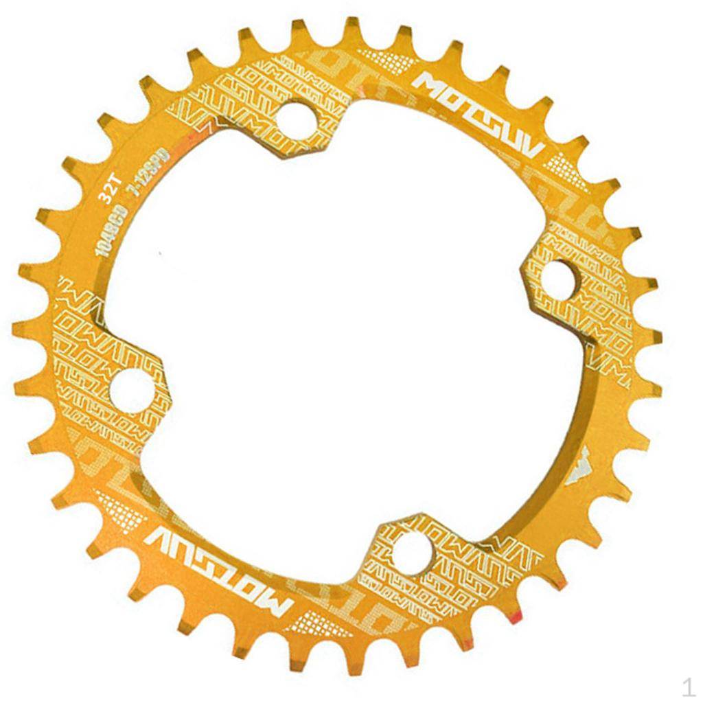 Vevdrev 104BCD Vägcykel Kedjering Guide Komponenter