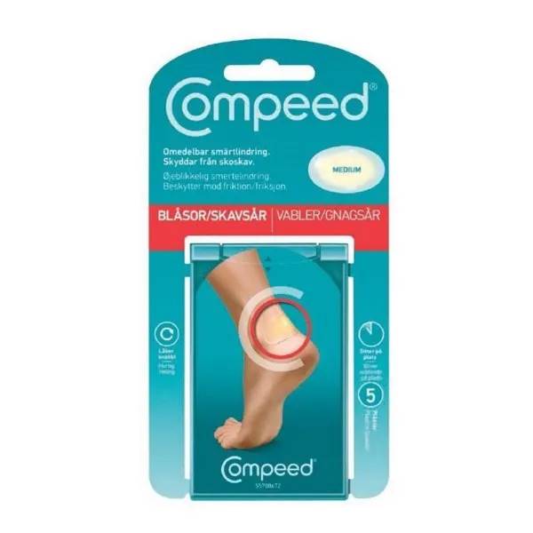 Plaster, Compeed, vabelplaster, 5 stk/pak