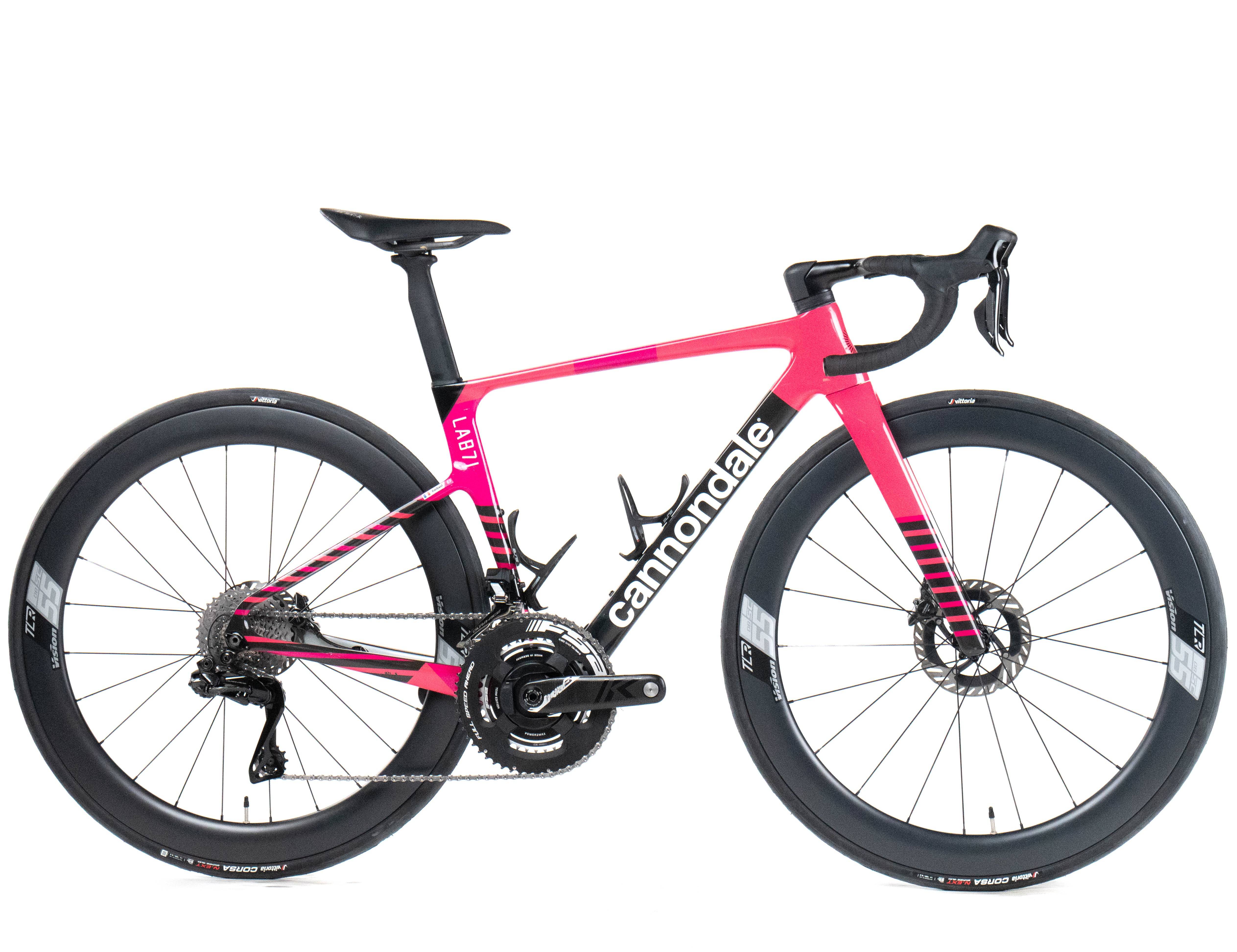 Cannondale Supersix Evo Hi-Mod 2025 Team EF Education-EasyPost Kerbaol size 48 Shimano Dura-Ace Di2 2x12sp - Bikeroom / 48 / pink - custom paint lab-71 (48)