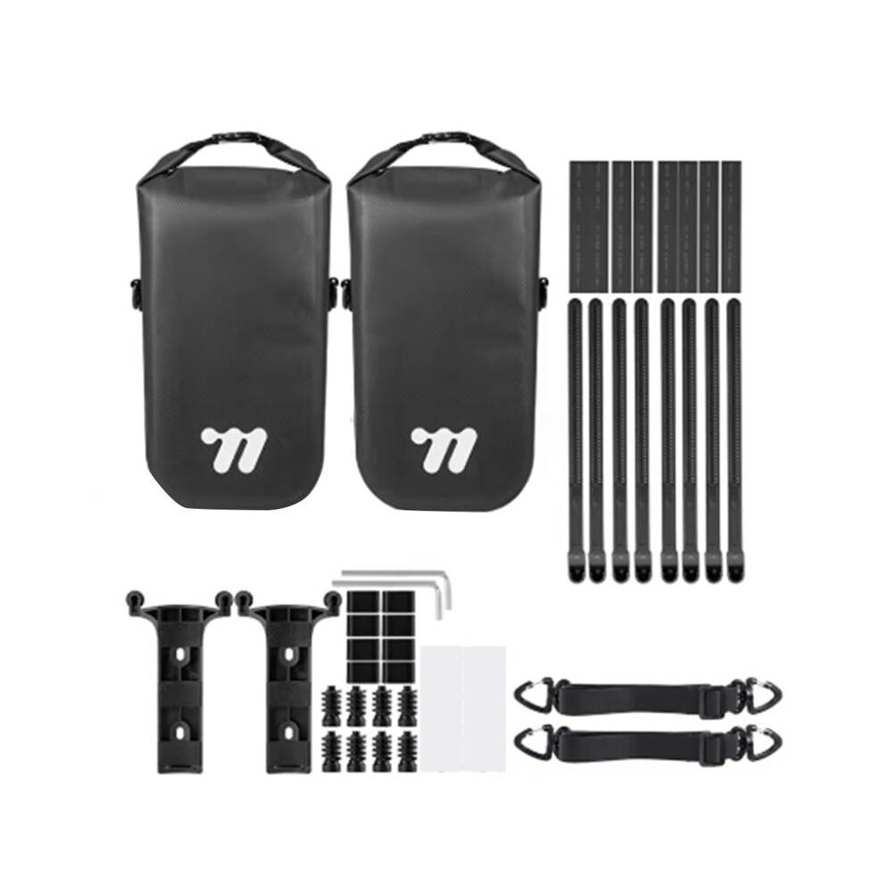 WEST BIKING Bicycle Front Fork Bag 5.5L Large Capacity Bag Waterproof Mlutifunctional Cycling Bag Bike Accessories