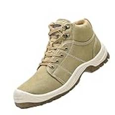 Steel Toe Cap Boots Waterproof Safety Boots Breathable Comfortable Work Shoes EU 38-45