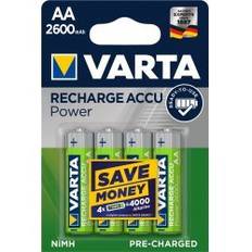 Varta Power Batteri Ready2Use HR6 Migon AA 4er Blister 2600mAh