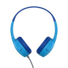 SOUNDFORM Mini Wired On-Ear Headphones for Kids, Blue