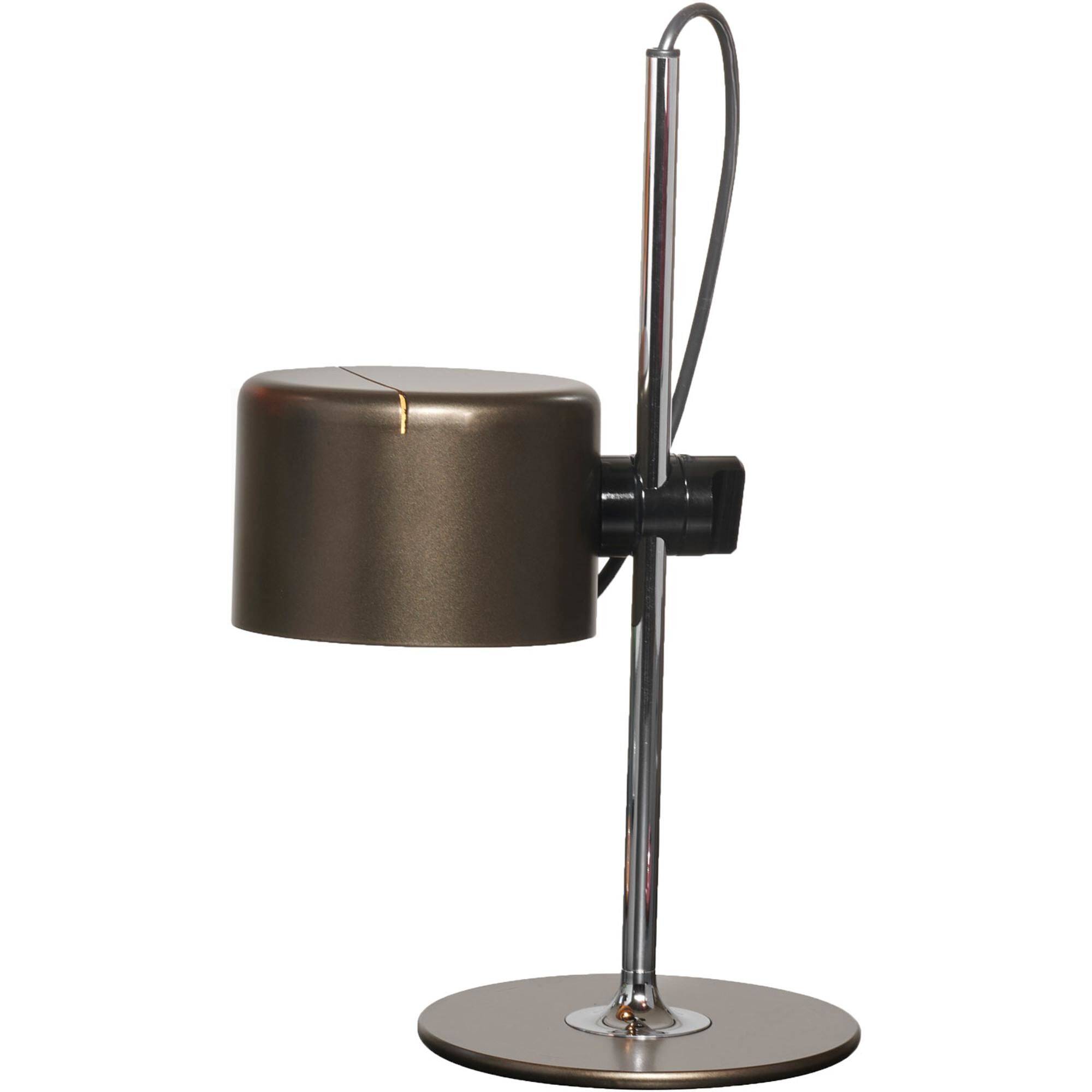 Oluce Mini Coupé 2201 Bordslampa Anodic Brons