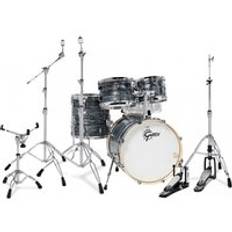 Gretsch Renown Lönn 4-Pack Skalpaket & G3 H/W Set Silver Oyster Pearl