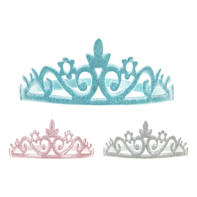 Prinsesse Tiaraer Blå/Lyserød/Sølv