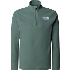 The North Face Fleecetrøje - Glacier - 1/4 Zip - Duck Green - The North Face - 12 år (152) - Fleecejakke