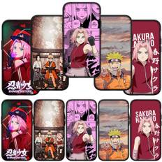 for Samsung Galaxy S24 S23 iPhone 16 15 14 Xiaomi Redmi Note 13 12 11 10 8 Plus 9 Pro Max X XR A06 Phone Case Haruno Sakura Naruto OPPO Huawei Cover for Realme C55 hjort